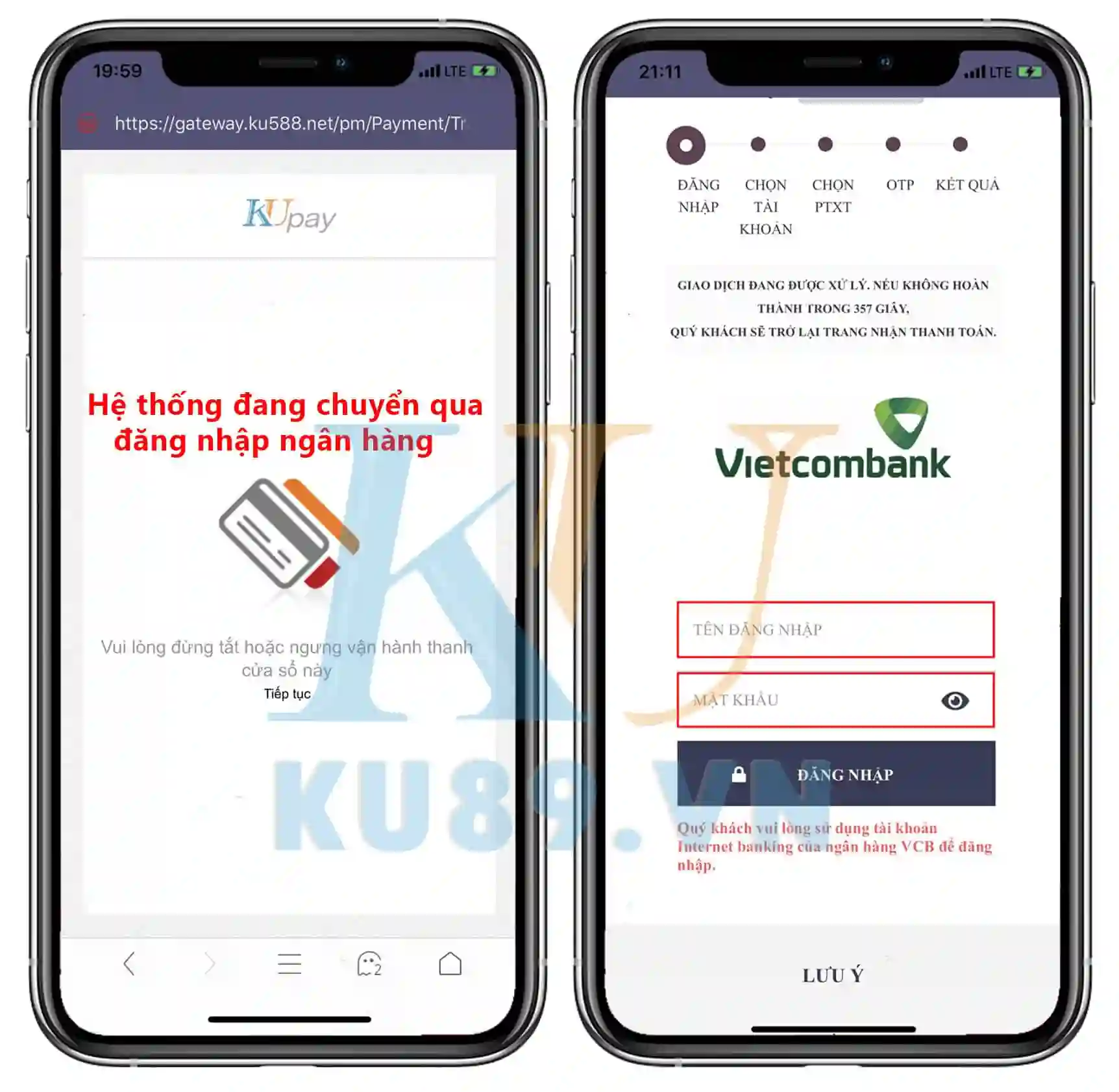 Hướng dẫn nạp tiền kubet 2020