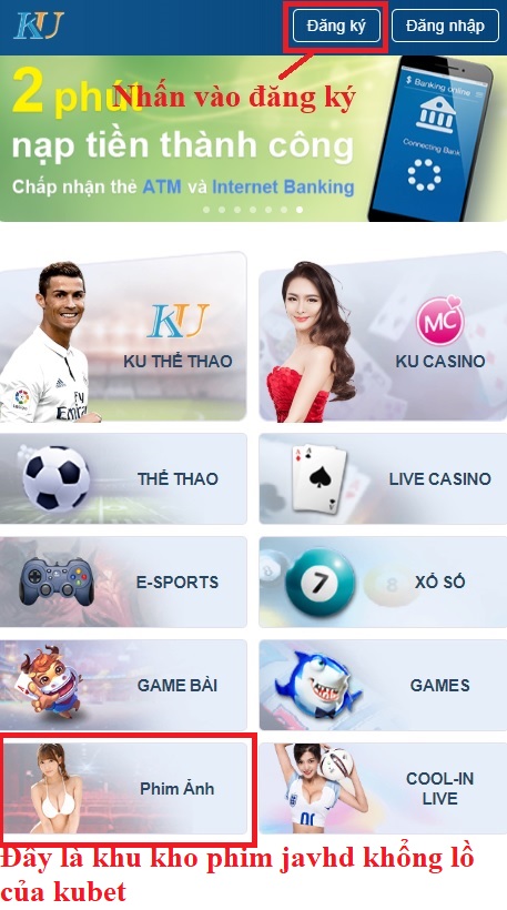 Bước 1 : hướng dẫn đăng ký xem javhd trên điện thoại
