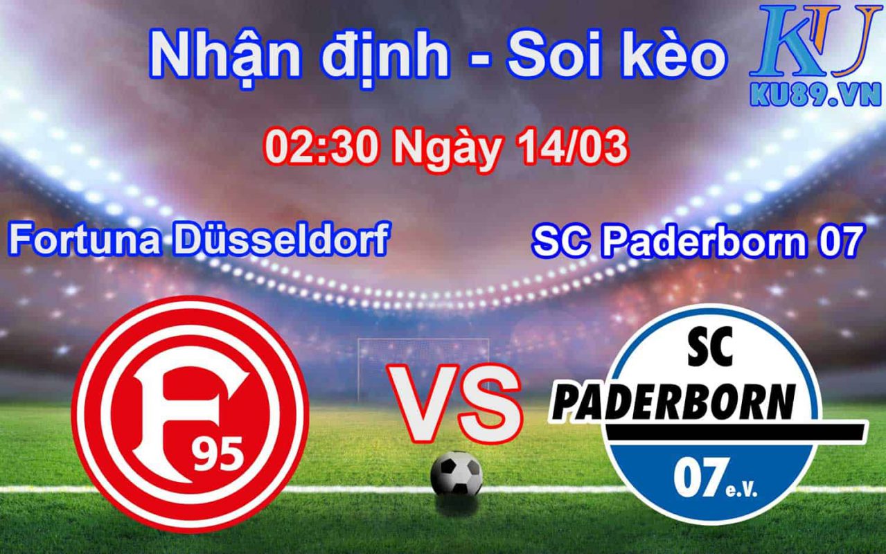 Nhận định soi kèo Fortuna Dusseldorf - Paderborn - VĐQG Đức - vòng 26