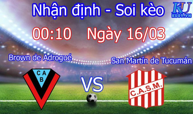 Nhận định soi kèo Brown de Adrogué