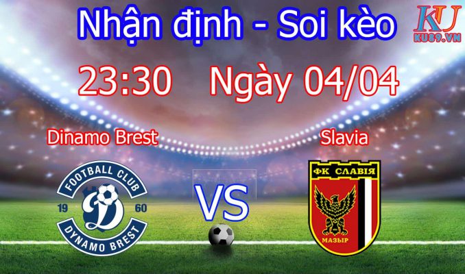 Nhận định soi kèo Dinamo Brest vs Slavia - Giải Belarus - Premier League