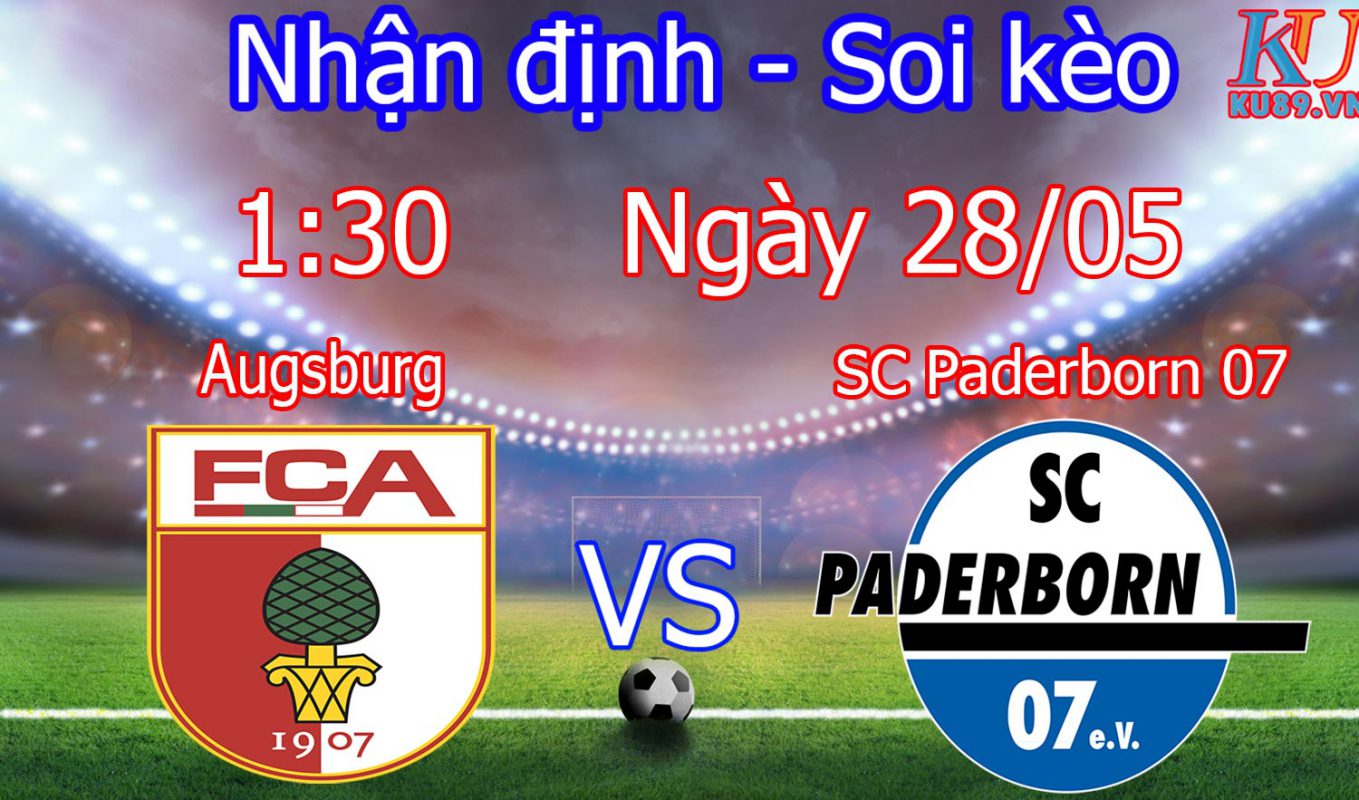 nhận định soi kèo cá cược trận đấu bóng đá Augsburg vs SC Paderborn 07 hôm nay