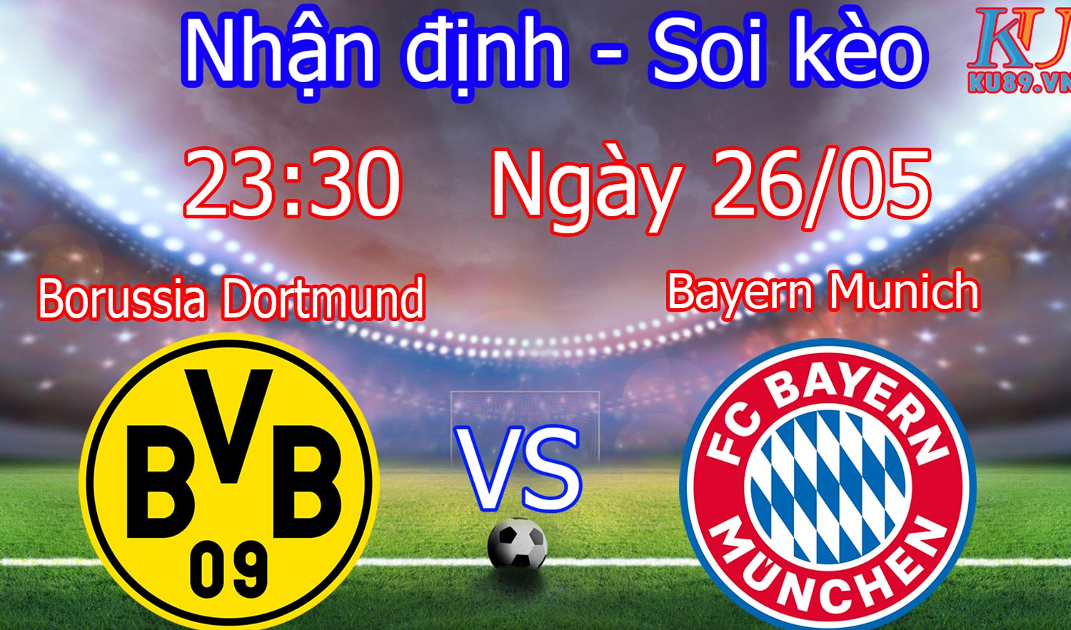 bong da Borussia Dortmund – Bayern Munich