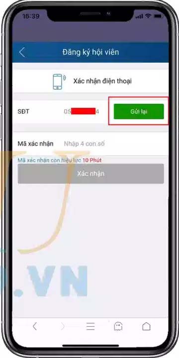 đăng ký ku bet gửi mã xác nhận điện thoại