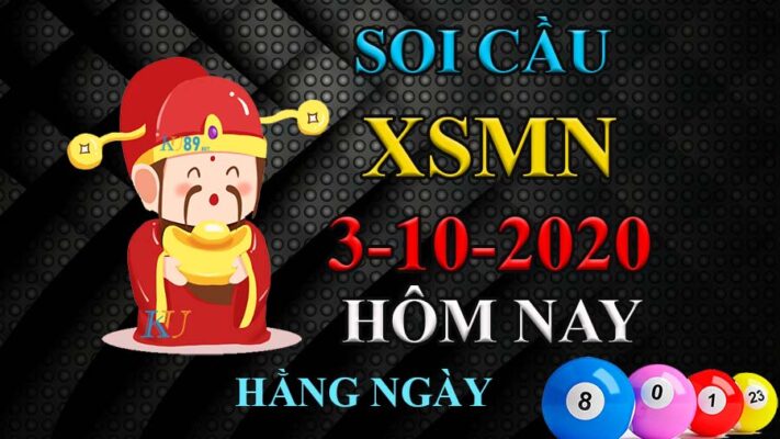 soi cầu miền nam 3/10/2020 Hồ Chí Minh, Long An, Bình Phước, Hậu Giang thứ sáu