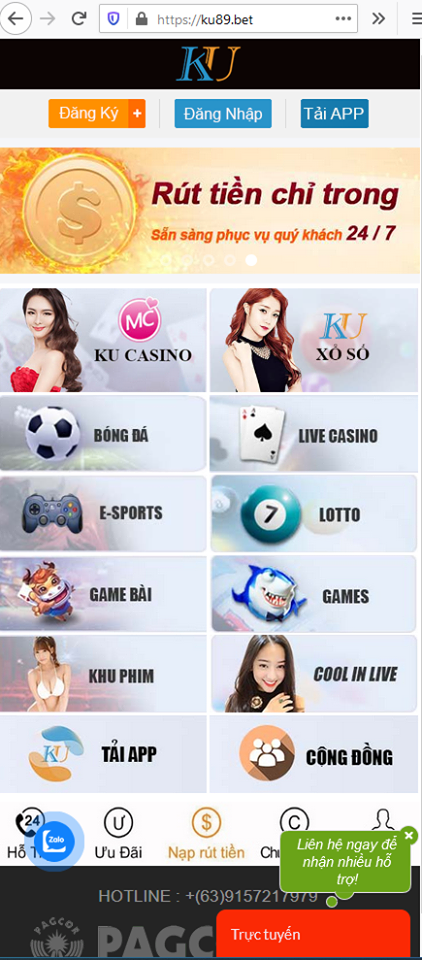 giao diện đăng ký ku888 tại ku89.bet