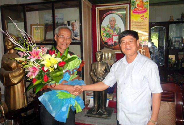 Ông Vũ Văn Bảy phát minh ra cờ toán