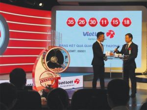 Vietlott Mega 6/45 quay thưởng