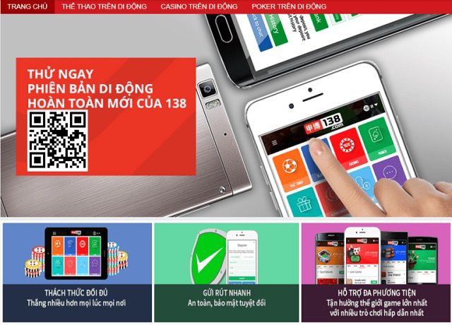 138 Mobile trên iOS