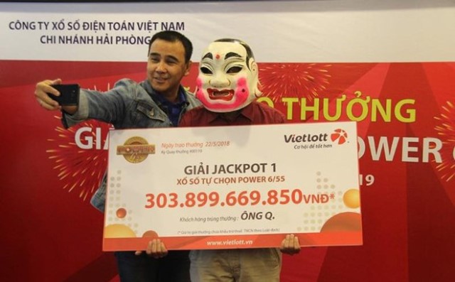 Giá trị giải thưởng xổ số Vietlott lên đến hàng trăm tỷ đồng