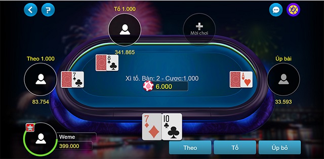 Trò chơi poker trực tuyến