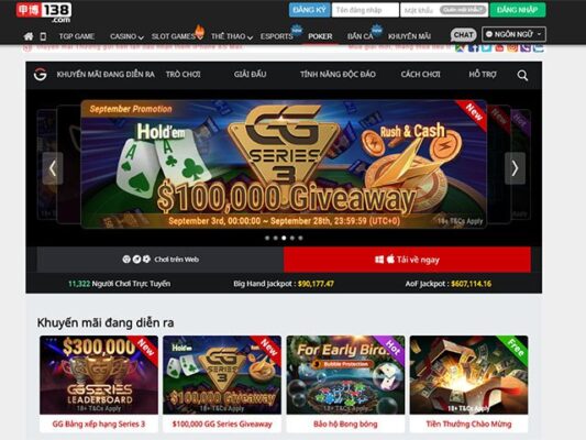 Nhà cái 138bet đã có mặt ở thị trường Việt Nam hơn 10 năm