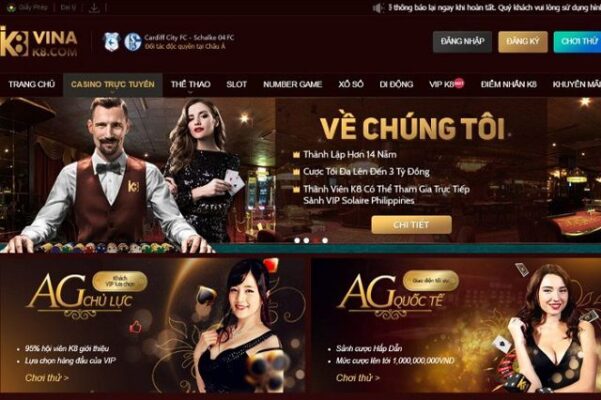 K8 là một trong những nhà cái có năng lực vững chắc