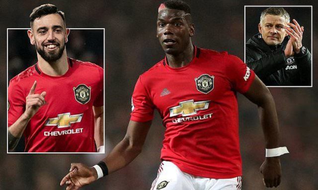 Pogba sẽ có cơ hội đầu tiên đá cặp với Bruno Fernandez