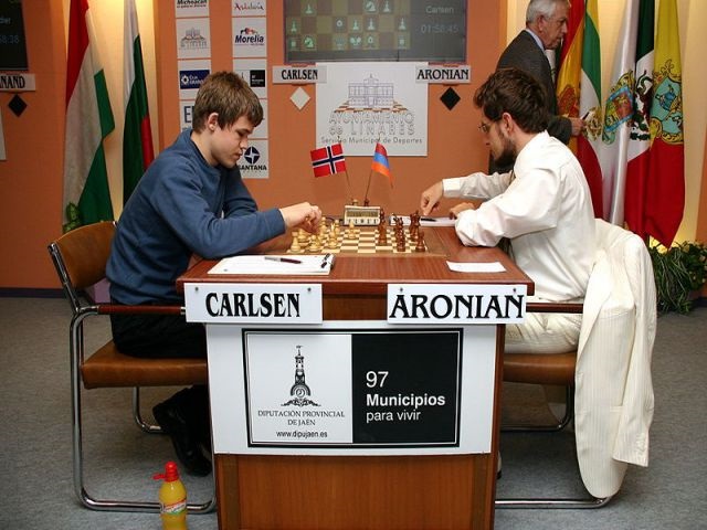 Trận đấu giữa Aronian và Arlsen