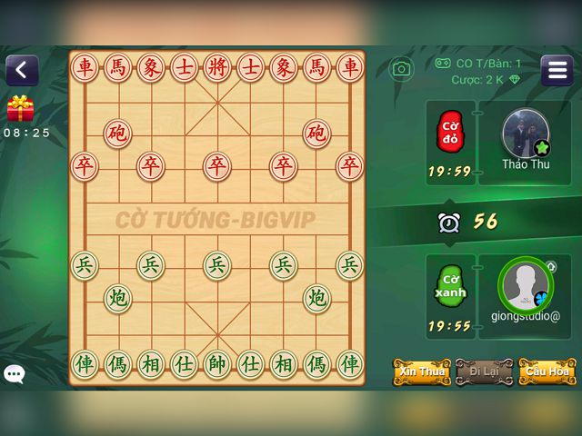 Trò chơi cờ tướng đổi thưởng tiền mặt
