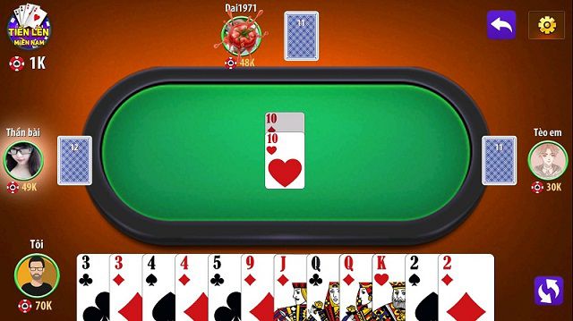 Chơi Go88tv chơi tiến lên miền Nam ăn tiền online