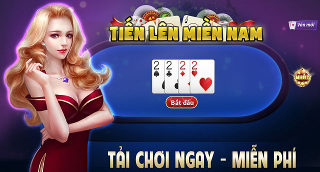 Giao diện tiến lên miền Nam online