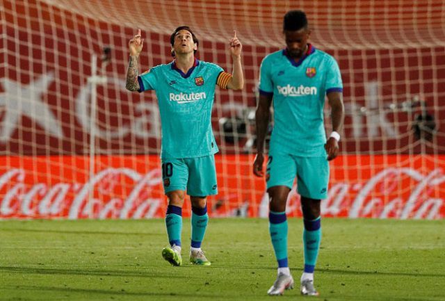Messi đã góp công lớn vào chiến thắng của Barcelona