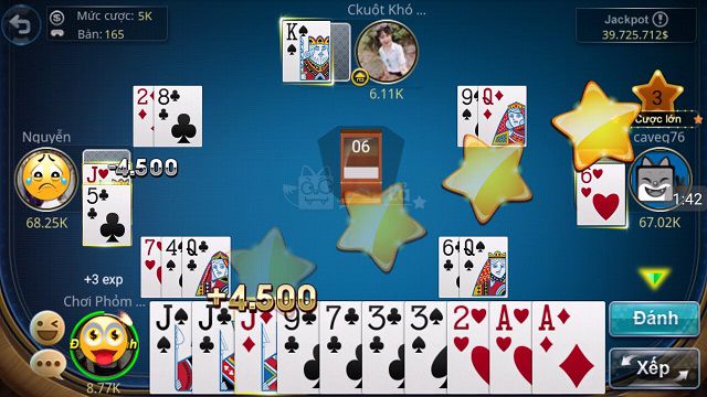 Kinh nghiệm chơi game bài phỏm tá lả không bị ăn chốt