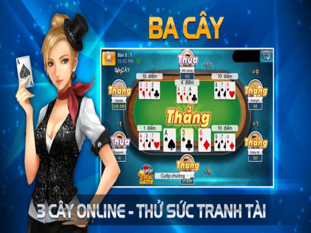 Tham gia trò chơi 3 cây trực tuyến ba cây và tham gia các cuộc tranh tài đỉnh cao