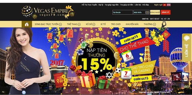 Vegas79 thiếu chuyên nghiệp trong xây dựng hình ảnh