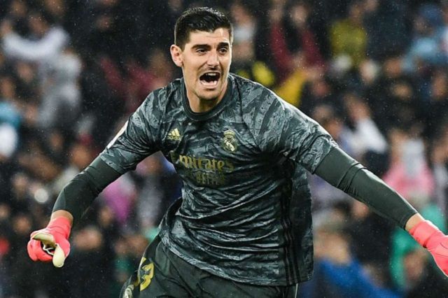 Courtois đang có phong độ ổn định ở Real