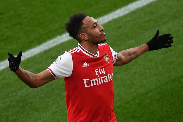 Aubameyang đã thất thủ trong lịch sử Arsenal