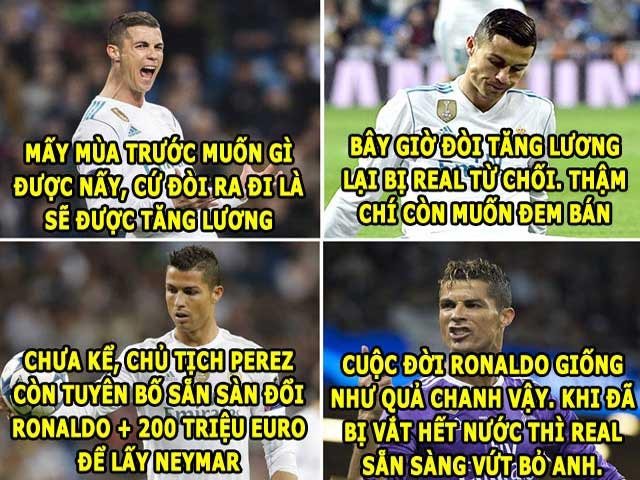 Nghệ thuật sống của Ronaldo có giống như một quả chanh?