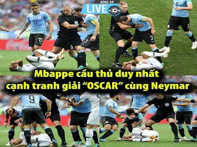 Mbappe không chỉ đến thăm sân khấu của Neymar, mà bản thân anh ấy còn là một diễn viên xuất sắc