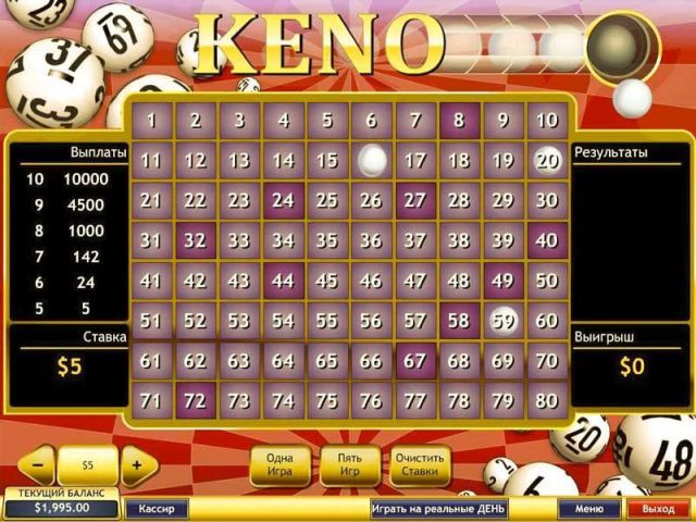 nền tảng Keno