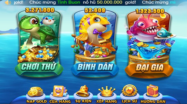 Chơi bắn cá tại Fish 69 Club đổi thưởng 3D
