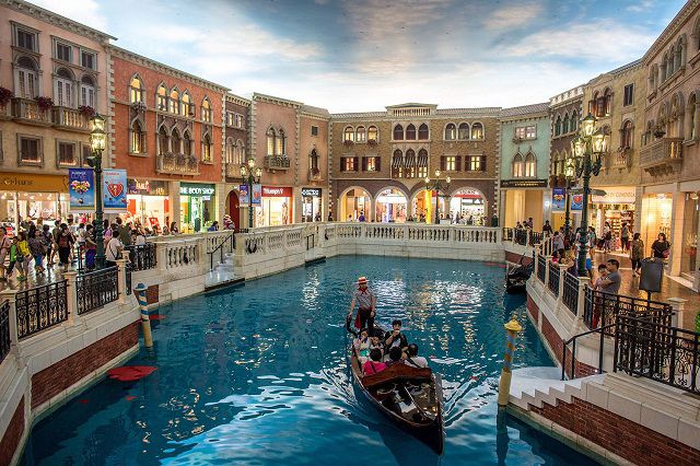 Sòng bạc Venetian rất sang trọng và trang nhã