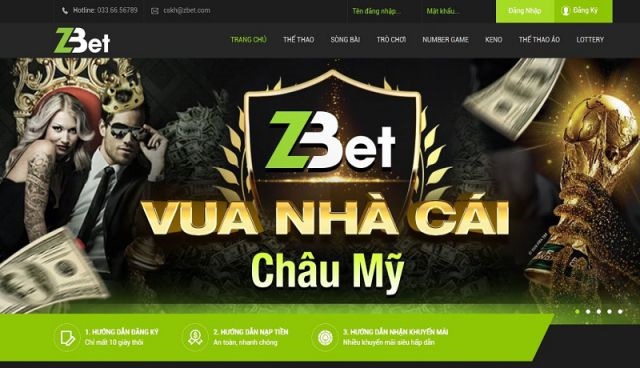 Giao diện đại lý ZBET thân thiện với người dùng