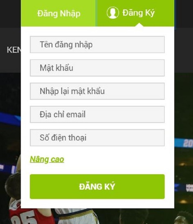 Đăng ký tài khoản ZBET rất đơn giản và dễ dàng