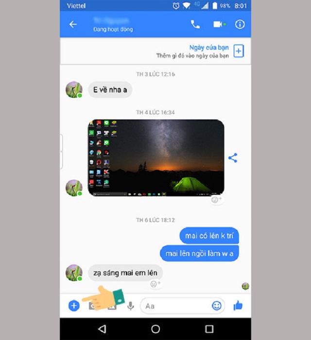 Đầu tiên, chọn một người bạn mà bạn muốn chơi game, nhấp vào dấu cộng bên dưới