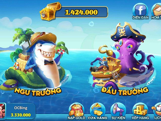 Giao diện game bắn cá đổi thưởng CLB Bắn Cá Vua.Tải game bắn cá đổi thẻ cào để trải nghiệm những điều thú vị-game bắn cá trên máy tính