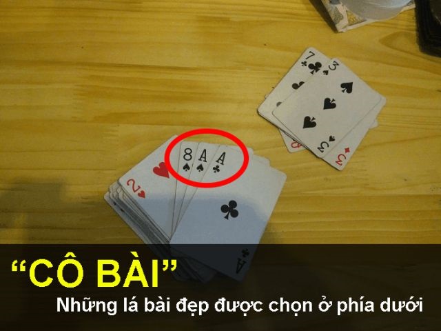 Cô ấy luôn đạt điểm cao nhờ chơi ba lá bài điểm