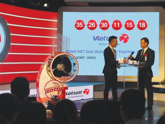 Vé trúng thưởng Vietlott Mega 6/45