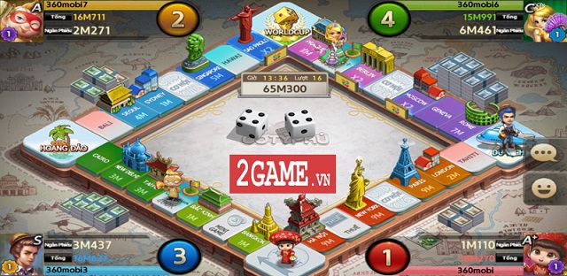 Game cờ tỷ phú có cách chơi giống như game cờ triệu phú 