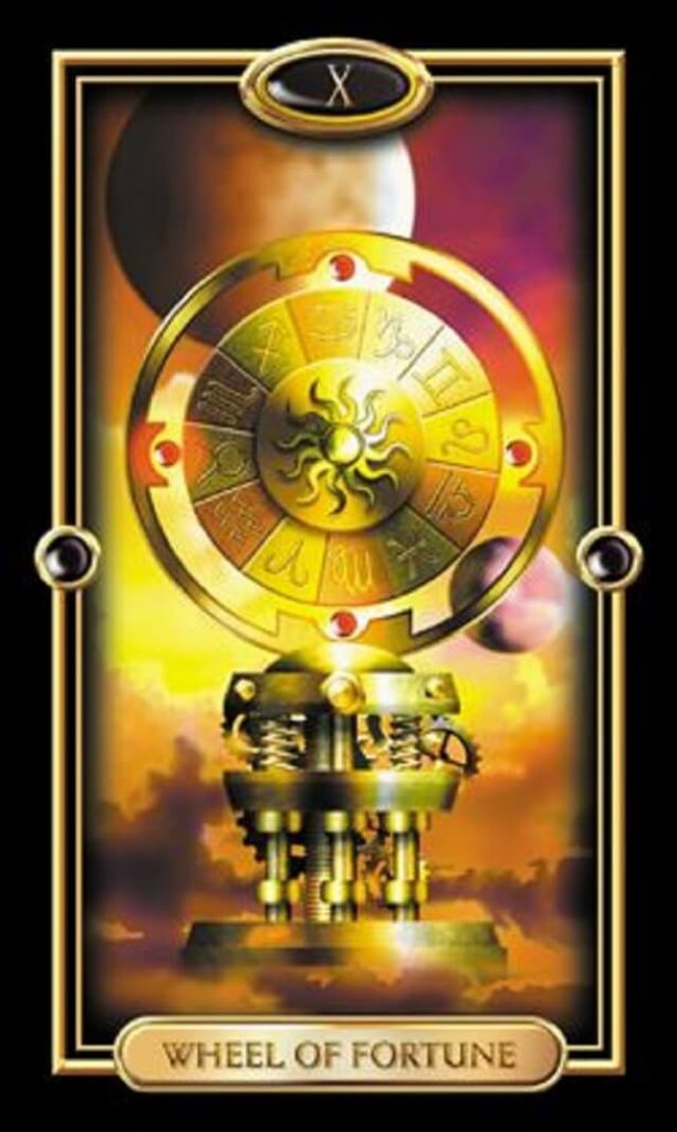 Thẻ Wheel of Fortune. 