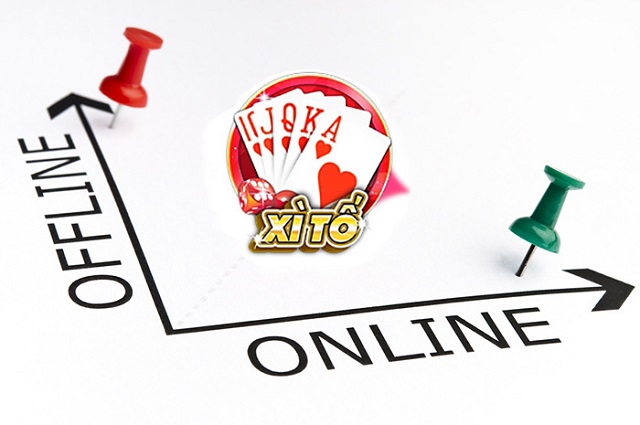 Có nhiều điểm khác biệt trong trò chơi poker trực tuyến và ngoại tuyến