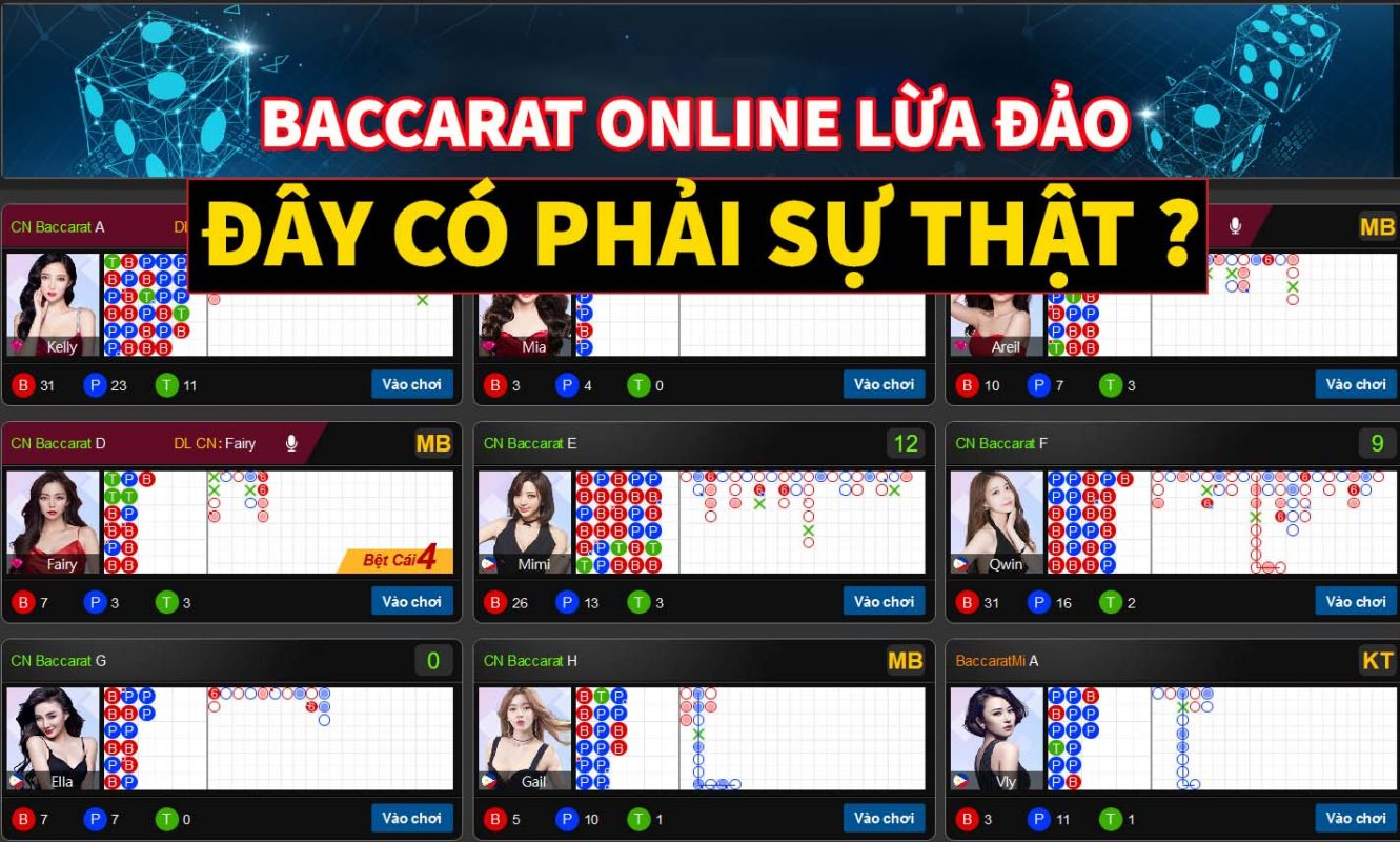 baccarat có lừa đảo không