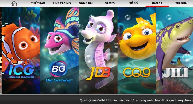 bắn cá winbet đổi thưởng