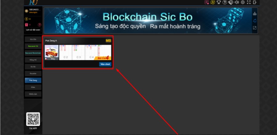 Cách chơi game Pokdeng trong Kubet rất đơn giản