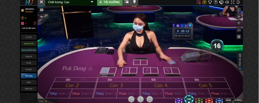 Trải nghiệm game bài Pokdeng Kubet hiệu quả