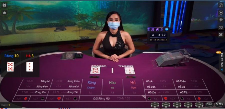 Cách vận hành Rồng hổ trong KUBET với các bước rất đơn giản