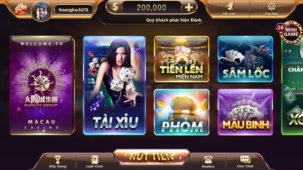 Top game bài đổi thưởng và cổng game hấp dẫn bắt buộc lựa chọn