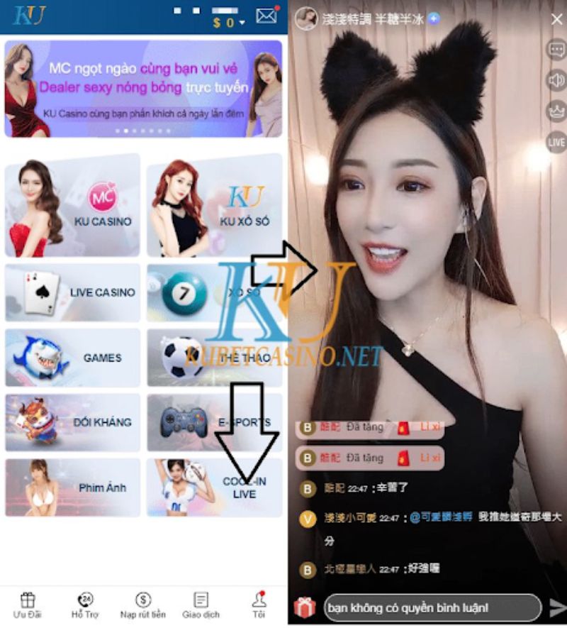Kubet Casino - Trang web chính thức của nhà cái KUBET 