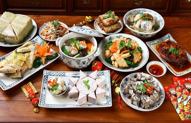 cúng giao thừa như thế nào - mâm cúng miền bắc